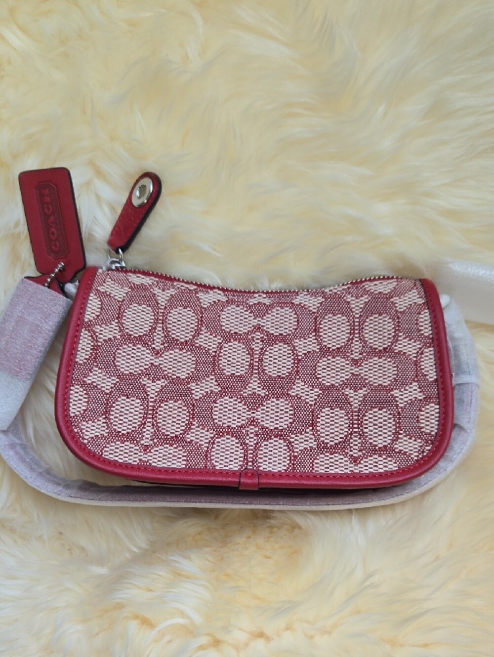 Coach Originals Signature Jacquard Swinger 20 Shoulder Bag - Picture 10 of 15